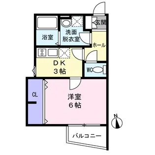メゾン志麻【3階】の間取り