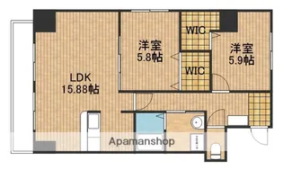 M’s dream X【6階】の間取り