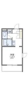 レオパレスシェル都【4階】の間取り