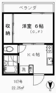 MH【1階】の間取り