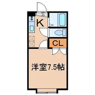 リッチオーク弐番館【2階】の間取り