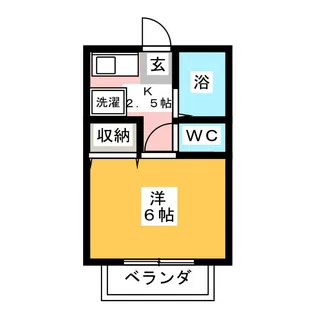 リバーサイドアーバン【1階】の間取り