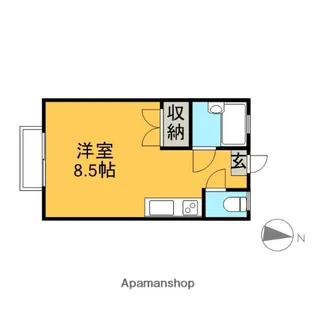 サンパレス中町【2階】の間取り