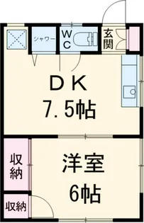 静翠荘【2階】の間取り