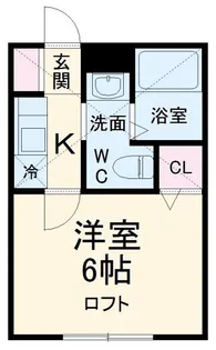 ブラウアーベルク【1階】の間取り