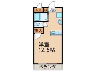 プレアデスコーポ【2階】の間取り
