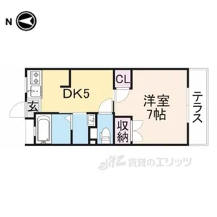 サントピア【1階】の間取り