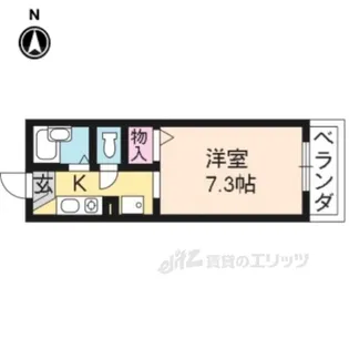 セフィラ小山【1階】の間取り