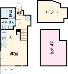 プレミア湘南【1階】の間取り