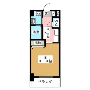 アヴェニール【5階】の間取り