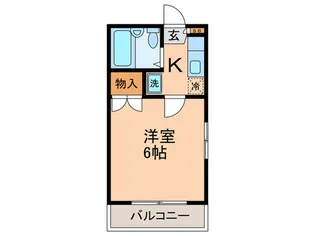 ジュノー【1階】の間取り
