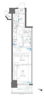 AELL横浜吉野町【5階】の間取り