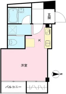 ヴェラーチェ大岡山【1階】の間取り