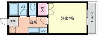 エスコートパートII【2階】の間取り