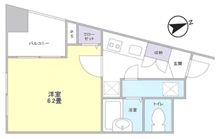 POWERHOUSE/横濱【4階】の間取り