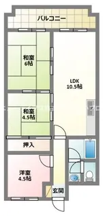 レジデンスマリコ【5階】の間取り