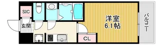 LUMINOUS放出(旧セレニテ放出リアン)【3階】の間取り