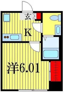 BRIX葛城【1階】の間取り
