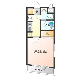 Avantage丸山通【4階】の間取り