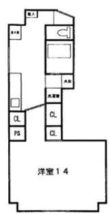 ノーブルハイム樽屋町【1階】の間取り