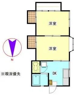 ドリームハイツ【2階】の間取り