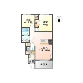 フロムS【1階】の間取り