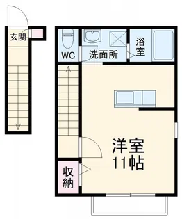 セレ八千代台南【2階】の間取り