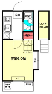 センチュリーハイム坂戸【1階】の間取り
