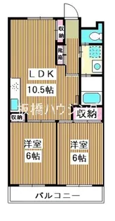 ウエストヒルズ 21【3階】の間取り