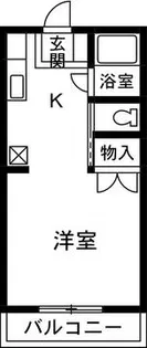 ズィーセハイム【2階】の間取り
