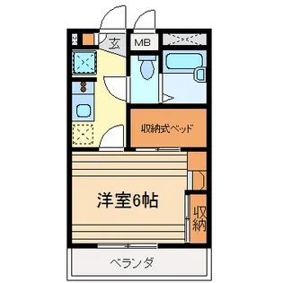 Mグロリア【2階】の間取り