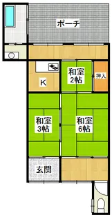 兵庫県西宮市今津曙町【一戸建】の間取り