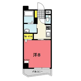 Dwell in 霞城【3階】の間取り