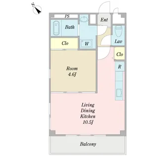 chou chou【3階】の間取り