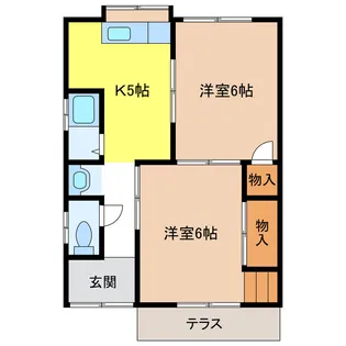 岐阜県瑞穂市生津【一戸建】の間取り