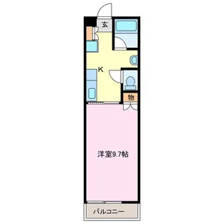 ワールド十宮【2階】の間取り