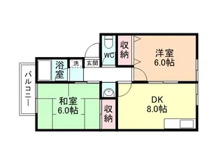 SHAMROCK【1階】の間取り