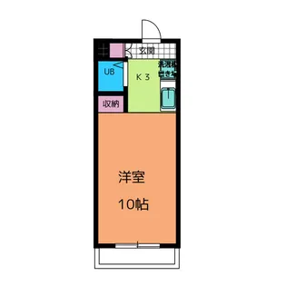 ダイヤモンドスクエア前橋【2階】の間取り