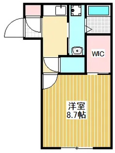 シャーメゾン白山【1階】の間取り