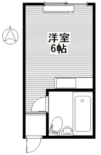 メゾンホワイト(南【3階】の間取り