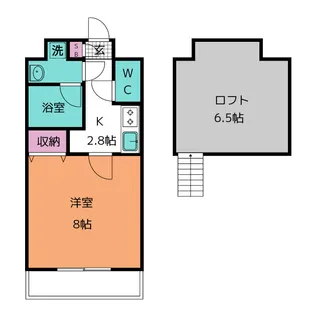 チュアリヒルズII【1階】の間取り