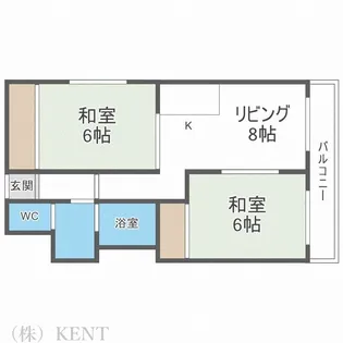 和興一ビル【2階】の間取り