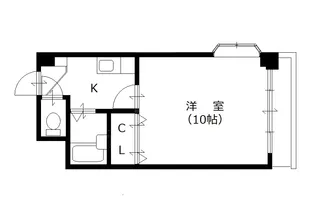 ノーブルハイツ【3階】の間取り