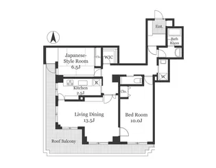 ルポゼー小山園【3階】の間取り