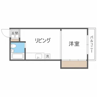 北海道札幌市中央区南十一条西1【マンション】の間取り