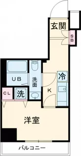 GENOVIAお花茶屋skygarden【2階】の間取り