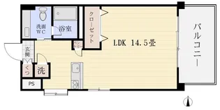 カーサヴェルデ【6階】の間取り