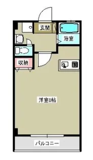 コーポ産興桜台II(コーポサンコウサクラダイツー)【5階】の間取り