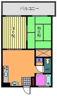 サカイプラザS【5階】の間取り