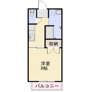 長野県長野市大字高田【アパート】の間取り